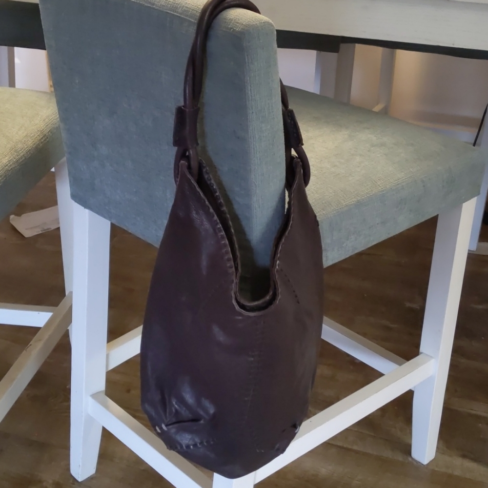 49 square miles hobo leather bag
